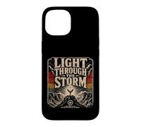 Light Through Storm Matthew 514 Christian Bible Verse Case for iPhone 15