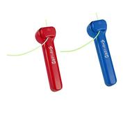 Light Toy Launcher Loop Rope Toy Christmas portable handheld light-emitting stress-reducing toy Glow-in-the-dark Fun party Game Toys Gift (2pcs（ blue+red）)