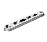 Light Tube Clamp Headlight Bracket 1 Pcs Universal Motorcycle Headlight Mount Brackets Fork Ear Chopper Holder(White)