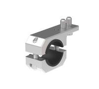 Light Tube Clamp Headlight Bracket Headlight Clamps Brackets Tube Clamp Mount Kit For Motorcycle Spotlights Or Fog Light Mount Accessories(Silver)