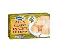 Light Tuna in Olive Oil, 111g Can, 82g Drained Weight, Pack of 6, Skinless and Boneless, Whole Fish