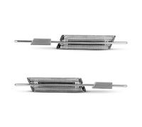 Light Turn Signal Lamp For BMW For E90 For E46 For E60 For E91 For E82 For E93 For E83 X3 X1 2Pcs LED Dynamic Turn Signal Sequential(Normal flash,Clear lens)