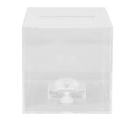 Light Up Acrylic Clear Piggy Bank for Adults Kids, Unopenable Transparent Money Saving Box, Must Break to Open Bank with LED Light for Cash and Change Savings