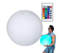 Light Up Beach Balls For Pool - PVC 60cm 15" Inflatable | LED Pool Ball