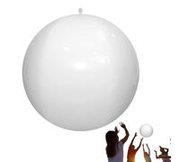 Light Up Beach Balls, Inflatable LED Beach Ball, LED Color Changing Glow in the Dark Balls with Remote Control, 16 Colors Lights and 4 Light Modes, Floating Swimming Pool Ball for Party