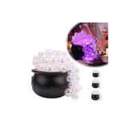 Light up Bubble Cauldron DIY Set, Glowing Witch's Cauldron Set, Easy DIY Light-Up Bubbling Cauldron With Clear Ornaments, DIY Bubbling Cauldron Set, Halloween Party Indoor Prop Decor