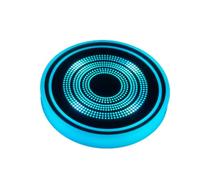 Light up Car Cup Coasters - USB Charging Carled Light up Coaster,Colors Changing Atmosphere Ligh Intelligent Sensor Cup Holder Coaster for Minivan, Caravan