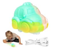 Light Up Car Toy - Electric Entertainment Vehicle - Rolling Bubble Ball Toy Car,for Boys Kids Children Toddler Christmas Holiday Birthday Festive