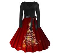 light up christmas jumper, Women Dresses for Women UK Plus Size Skirt Gothic Dress Medieval Costume Evening Party Prom Cocktail Swing Glad Rags Vintage Elegant A-line Costumes