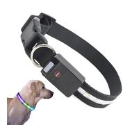 Light Up Collars For Dogs At Night - Dog LED Collar Rechargeable Light Up Collar,Dog Necklace, Light Up Dog Collars For Women, Men, Adult, Outdoor, Walking