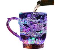 Light Up Cups, Water Activated Tea Cup, Color Changing Coffee Mug, Acrylic Drinking Glasses for Halloween Easter Christmas Wedding Bar Home