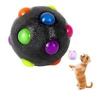 Light-Up Dog Ball - Thickened Jolly Ball for Dogs | Durable, Bite-Resistant Elastic Pet Fetch Toy, Perfect for Small, Medium, and Large Breeds, Puppies, and Cats, Ideal for Training and Playtime