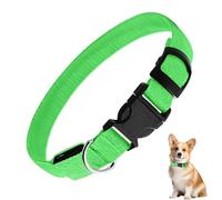 Light Up Dog Collar - Pet Light Up Collar, Reflective Quick-Release Collars, Collars for Dogs, Senior Pet Neck Collars with Lights for Camping Hiking Night Walking Travel Holiday Training Yard