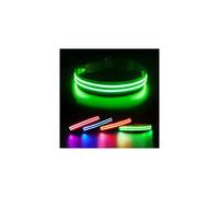 Light Up Dog Collar Waterproof 3 Glowing LED Dog Collar Light Rechargeable Flashing Dog Collar for Small Medium Large Dogs Super Bright for the Dark