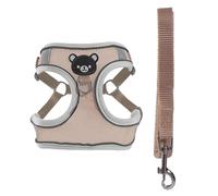 Light Up Dog Harness, Light Up Harness for Small Dogs | Puppy Harness and Pull Rope - Adjustable Puppy Vest for Walking Keep Your Pets Visible Safe