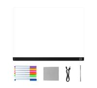 Light Up Drawing Board,7 Colors Touch Control Dry Erase Writing Supplies | Led Message Board - for Kids Children Boys Girls Dark Home Offices School Holiday Art Doodle Painting Coloring Display Sign