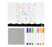 Light Up Drawing Board Rechargeable Writing Pad with Markers