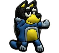 Light Up flashing LED Bluey's Dad Bandit design Shoe Charm for Crocs LED