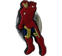 Light Up flashing LED Marvel Iron Man Shoe Charm for Crocs LED