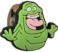 Light Up flashing LED Slimer Ghostbusters design Shoe Charm for Crocs LED