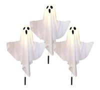 Light Up Ghost, Solar LED Waterproof | Ghost Lights Halloween Decorations Outdoor,for Porch Garden Yard Tree Pathway Landscape Haunted House Home Balcony Party Holiday