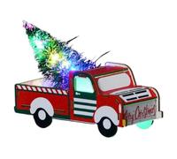 Light Up Gingerbread House Building Set, Diy Wooden Holiday Cookie House Statue, Creative Handmade Christmas Building Blocks for Women Men Birthday Hoilday Xmas Tabletop Decor (Red2)