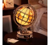 Light Up Globe Wooden Construction Kit