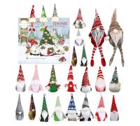 Light Up Gnome Advent Calendar 2024, Christmas Gnome Advent Calendar 2024, Glowing Gonks Advent Calendar 2024, 24 Days Toy Advent Calendar 2024 with 3 Pieces Glowing Gnome