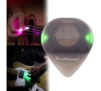 Light up Guitar Pick,Luminous Guitar Pick,Led Guitar Pick,Ukulele Pick, Dazzling Colourful Illuminated Guitar Plectrum,Auto LED Glowing Pick for Enhanced Stage Performance