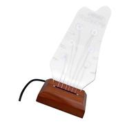 Light Up Guitar Pick Stand Acrylic Electric Guitar Pick Holder Guitar Pick Rack With Base For Pick Storage & Display