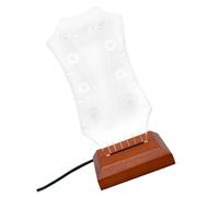 Light Up Guitar Pick Stand, Acrylic Electric Guitar Pick Holder Guitar Pick Rack with Base for Pick Storage & Display