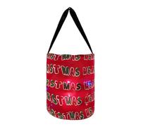 Light Up Halloween Bag Light Up Red Green Bucket Reusable Tote Candy