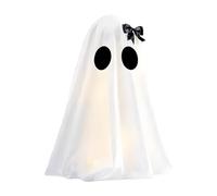 Light Up Halloween Ghost Decorations, Set 1 Spooky Ghosts Crafts,Scary For Halloween Decor,Crafts For Hall Ghost Kits (Bow)
