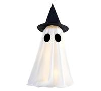 Light Up Halloween Ghost Decorations, Set 1 Spooky Ghosts Crafts,Scary For Halloween Decor,Crafts For Hall Ghost Kits (Hat)