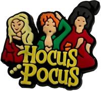 Light Up Halloween Hocus Pocus Words LED Flashing light motion sensitive Shoe Charm for Crocs