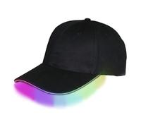 Light Up Hat - Adjustable and Comfortable LED Baseball Cap Sun Protection - Christmas Costume Baseball Cap with LED Light - Bright Hat Perfect for Sports and Night Events Cap with Lu