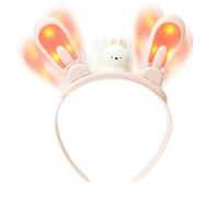 Light up Headband, LED Bunny Ear Headbands, Adjustable Brightness Costume Accessory for Kids Girls Beauty Personal Care Easter Festival Party Outfits