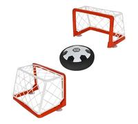 Light Up Hover Soccer Toy, Battery Powered Air Floating Sports Game, I5.51x5.51 Inches Play Set, Soft Gliding Disc System, Colorful Led Design Style for Home Entertainment Use