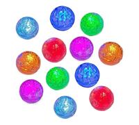 Light Up Ice Cubes, Set of 12, Reusable Led Drink Lights with Liquid Sensor, Waterproof Multi Colour Glowing Cubes for Cocktails, Whiskey, Parties, Clubs, 1.42 x 1.42 x 1.14 Inches