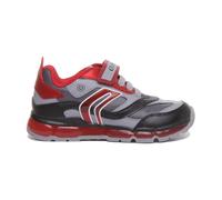 Light-Up Kids Trainers Grey Red - male - Geox - Kids Sneakers - Multicolor - 32 EU - Kids 32 EU
