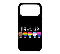 Light Up Light Bulbs African Americans LGBTQI Pride Month Case for iPhone 17 Pro Max