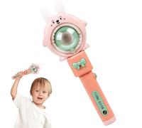Light Up Magic Ball Toy | Multi-Color Rotating Wand | Electric Toys LED Wand Sensory Toys | Rotating Colorful Musical Toy With Bunny And Frog Designs, Fun Party Favor For Kids Ages 3 And Up