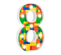 Light up Numbers 8, Decorative Led Number Lights,for Birthday Party Wedding Anniversary Decor