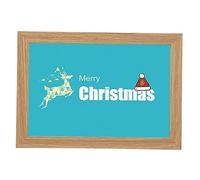 Light Up Painting Wooden LED Three Color Light Adjustable Brightness USB Powered Christmas Wall Lighting Decor for Bedside Living Room Office (A5)