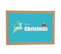 Light Up Painting Wooden LED Three Color Light Adjustable Brightness USB Powered Christmas Wall Lighting Decor for Bedside Living Room Office (A4)