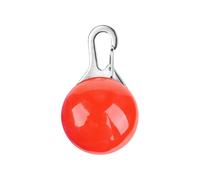 Light Up Pet Collar - LED Clip Tag Accessory, Night Visibility Safety Light | Rechargeable Reflective Pet Lighting Device Outdoor Glowing Collar Attachment for Running Walking Camping Adventure