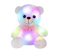 Light Up Plush - Light Up White Collectible, Bear Stuffed Bear Doll, Super Soft Plush | Exture With Long-lasting Shape Retention, Offering A Soothing Touch Boys Girls Home Living Room Nursery Travel