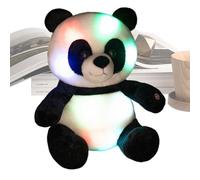 Light Up Plush Panda | Glowing Cute Panda Toy Bedtime Companion - Adorable Animal Doll - for Boys Kids Nursery Home Bed Sofa Birthday Christmas