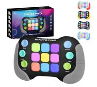 Light Up Pop It Game - Black Bubble Puzzle Fidget Toys, Electric Poppet Speed Push Game Machine for Kids Boys Girls 5-9 Years Old - Christmas Birthday Gifts