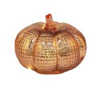 Light Up Pumpkins Indoor Battery Operated Tabletop Ornament with Timer